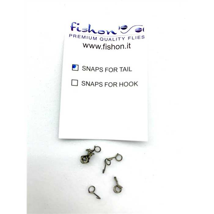 TOF fly fishing  FISHON SNAPS for tail