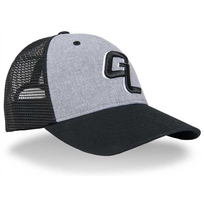 GUIDELINE GL Logo Cap - Heather Grey/Black