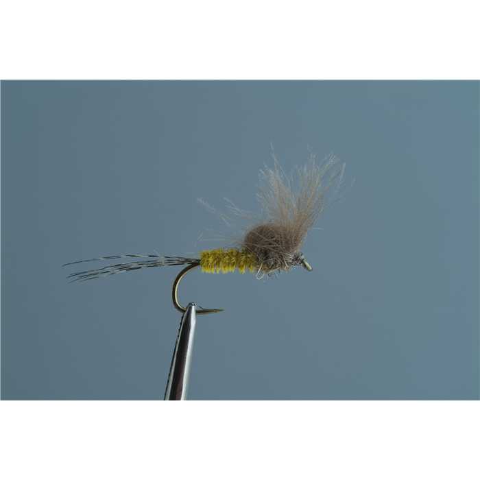 10 X Mouche Sèche Sedge CDC Cerf H12/14/16/18 Mosca Trout Fly - Foto 10