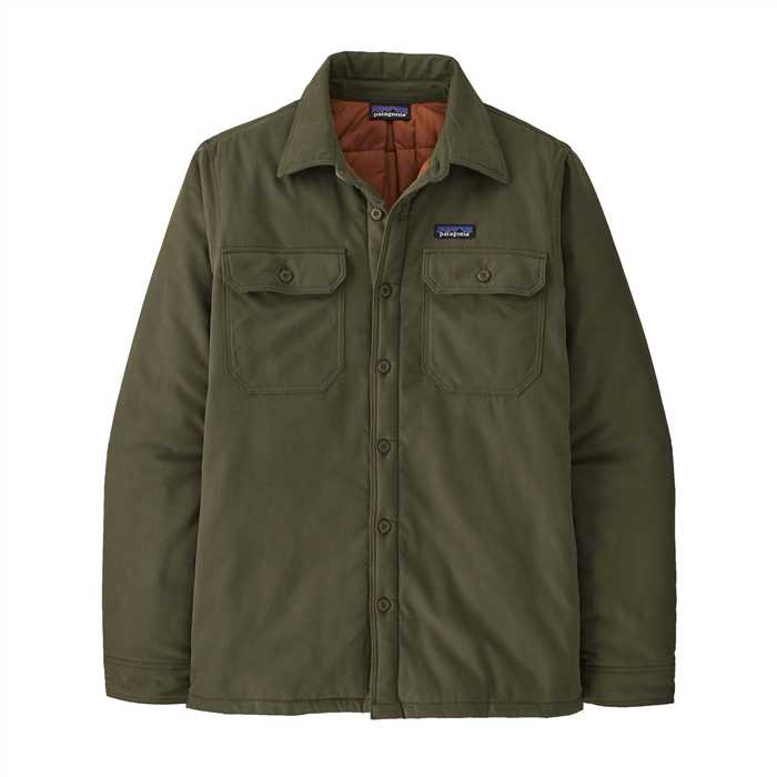 Patagonia men's insulated fjord flannel jacket hot sale