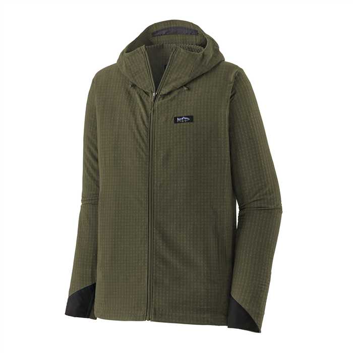 TOF fly fishing PATAGONIA M s R1 TechFace Fitz Roy Trout Hoody