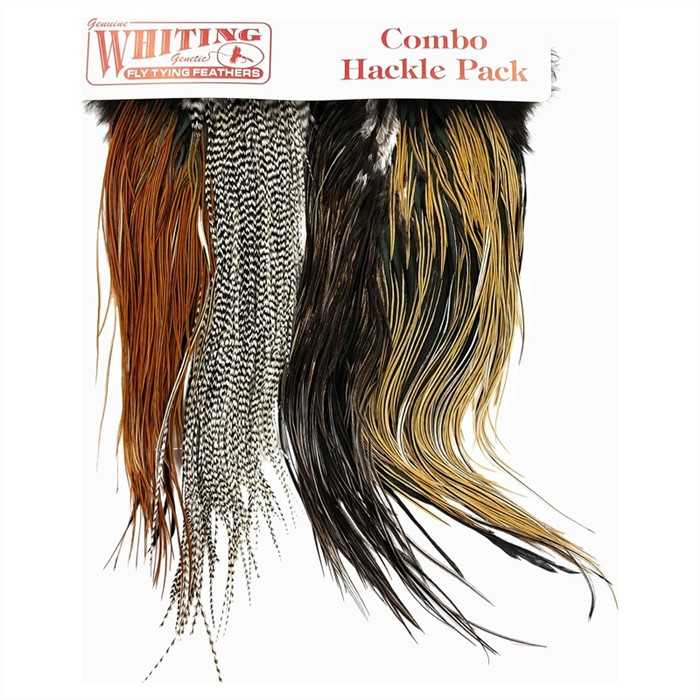 WHITING Combo Dry Fly Hackle Pack